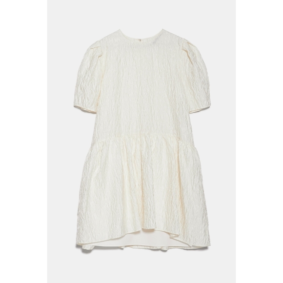 Zara voluminous flounce dress - Picture 7 of 9